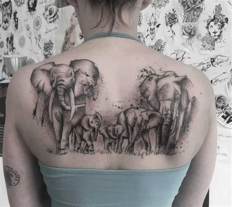 elephant symbol tattoo